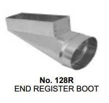 128R Oval End Register Boot