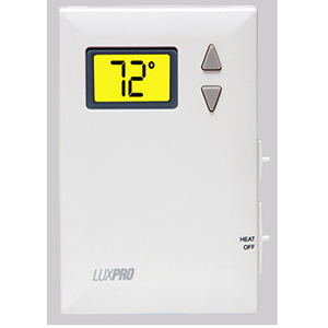 PSD010BF Digital Heat Only Thermostat with Fan Control