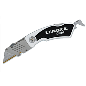 Lenox Bi-Metal Gold Folding Utility Knife