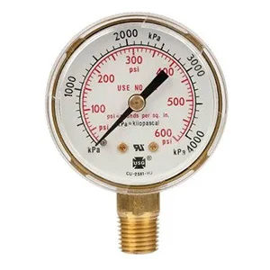 Nitro Regulator Gauge Replacement 600 Max PSI