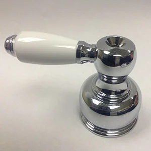 Delta H15CW Chrome / White Lever Handle