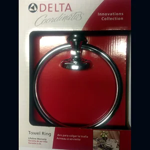 Delta 73046 Chrome Towel Ring