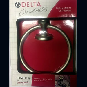 Delta 73046NN Nickel Towel Ring
