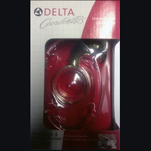 Delta 73056PB Polished Brass Toothbrush / Tumbler