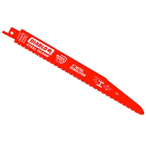 DS0908BFD 9" Bi-Metal Reciprocating Blade for Thick Metal