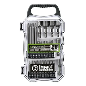 GAIDB26 26-Piece Impact Driver Accessory Set