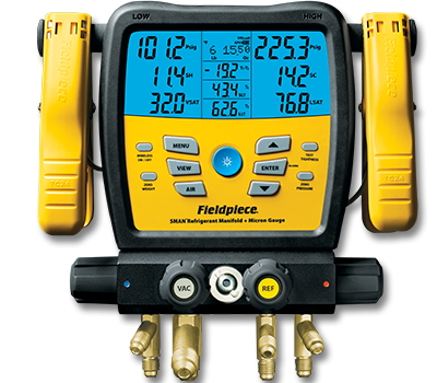 SM480V SMAN 4-Port Wireless Digital Manifold with Micron Gauge