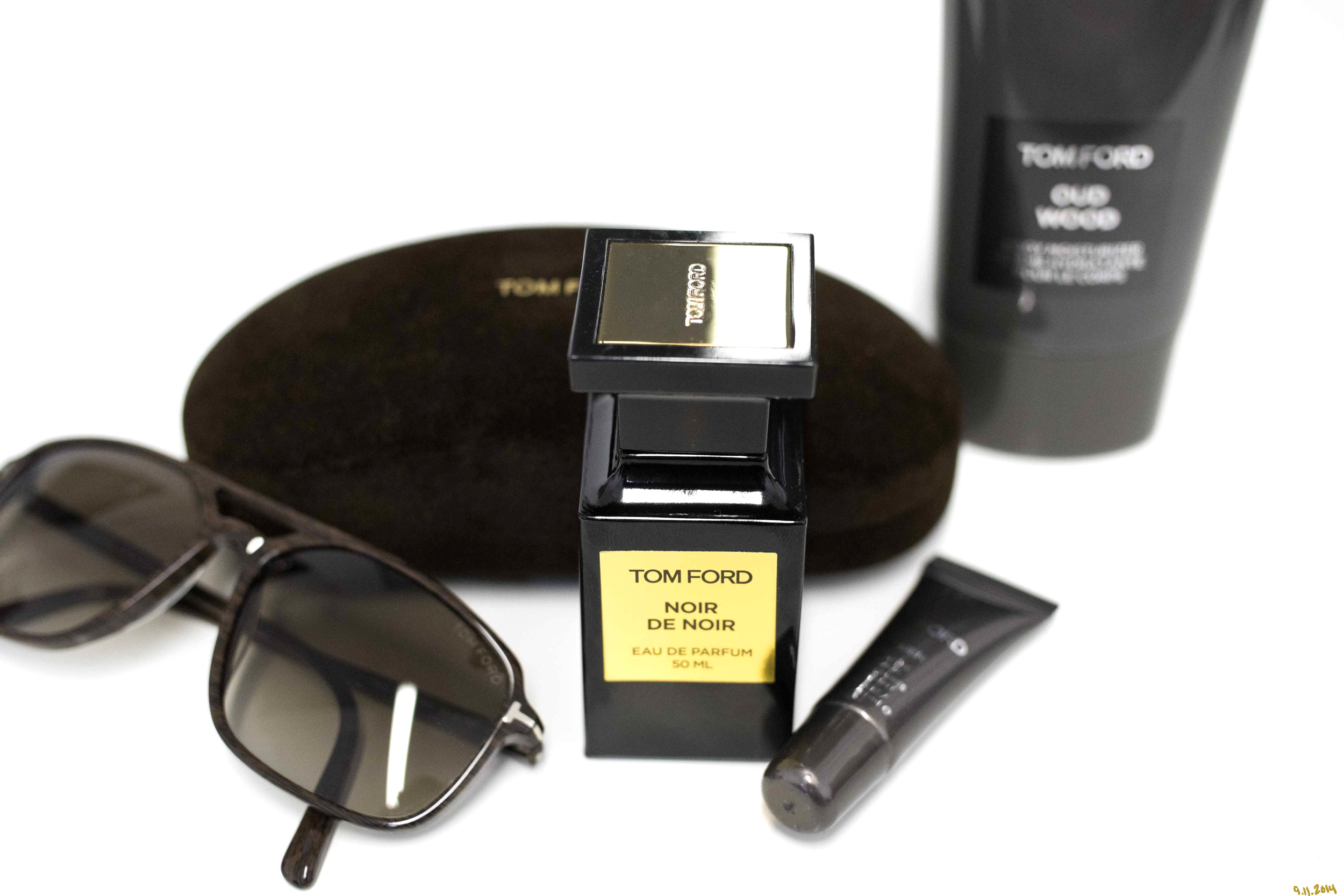 Men's Essentials. 9.11.14 Some of my favorites, happen to be Tom Ford. If you know me, you know that I have a philosophy on everything (Because Philosophy sounds so much better than opinion HA!). But to be completely earnest, a philosophy is a thought out understanding, or at least approaching the understanding of something. So these are my essentials. They all have meaning behind them. Glares : First off... let me explain " glares ". I was in India doing a radio interview with Jeeturaaj on Radio Mirchi a few years ago (long story) but he was really the chillest guy. After the interview, we were asked to take some photos. Jeeturaaj was totally into it, but he would never show his face or take off his sunglasses. I asked him about it and he told me that he was all about anonymity. He said he loved that his 'thing' was just always about his voice. Then he said "I never take off my glass". I said "Glares? that's probably the coolest name I have ever heard for sunglasses". Because of his accent, I misunderstood, but we all liked the word 'glares' and that is what I have called them ever since. I feel like the eyes are very intimate. I feel like when talking with people, the eye contact is a very delicate thing. That being said, I can't let just anyone look into my soul like that!!! So these are literally the blinds, or at least the tints for the windows to my soul. I have found what I like and what I think works for me. A masculine frame. Very strong top bar and refined details. Nothing trendy, these have to last for decades. If it is not an aviator (which NEVER) goes out of style, these are my pick for the long haul. Dress them up, wear them casually, they just work! Noir De Noir : This fragrance is easily one of the sexiest things you'll ever smell (along with the majority of Tom Ford's Private Blend collection). Thats not the key though. You've got to invest in more than one scent and once you do, mix the scents. I personally LOVE Tuscan Leather, but it is very, almost too sexy. It is literally spicy and strong. I had to stop wearing it, until I mixed it with Oud Wood. Oud Wood is a sweeter scent and calmed Tuscan Leather down. It was at that point that I began to think that this is probably the most pleasure you could have with your nose. Seriously. These scents will have you literally smelling yourself all day! Be careful with the TF Private Blend collection. They are oil based and DO NOT come out of clothes or off of the skin easily. With that said, this is an excellent, manly scent that your girlfriend, wife, significant other, BFF etc. will love. Oud Wood Body Moisturizer : The fragrance alone is enough for me to by this moisturizer, but what i like more about it is that is doesn't leave me feeling oily. I have very dry skin and very few things have this combination of things. This fragrance is a perfect blend with all of my other fragrances, keeps my hands from looking like I was punching bags of flour and doesn't feel like 'soul glo' on my hands. TF Lip Balm : I picked it up on a humble. I was at a fashion show once and my sis walked over to me and shook my hand. She then places some blistex in my hand like we were conducting a drug deal. I appreciated it!! I was dehydrated and talking all day. Only God knows how long I looked like 'Ashy Larry' before she got to me. Let's be honest, at $25, This stuff is extra expensive, but whatever they use in here, lasts and feels good for hours. I'm sure blisex, chapstick or whatever else will work just fine, but I am a victim of good marketing. They explained to me the benefits of all the materials they included (and excluded) and so I tried it, and I love it. I swear it feels water proof. So that's all for this little excerpt. I hope that someone at least tries some of this stuff. I personally feel like if you're going to do something, why not do it with style. After all, no matter what you're doing with your life, you are your brand. Invest. It is what people see and have to go on. Beauty by TOMFORD.COM a.