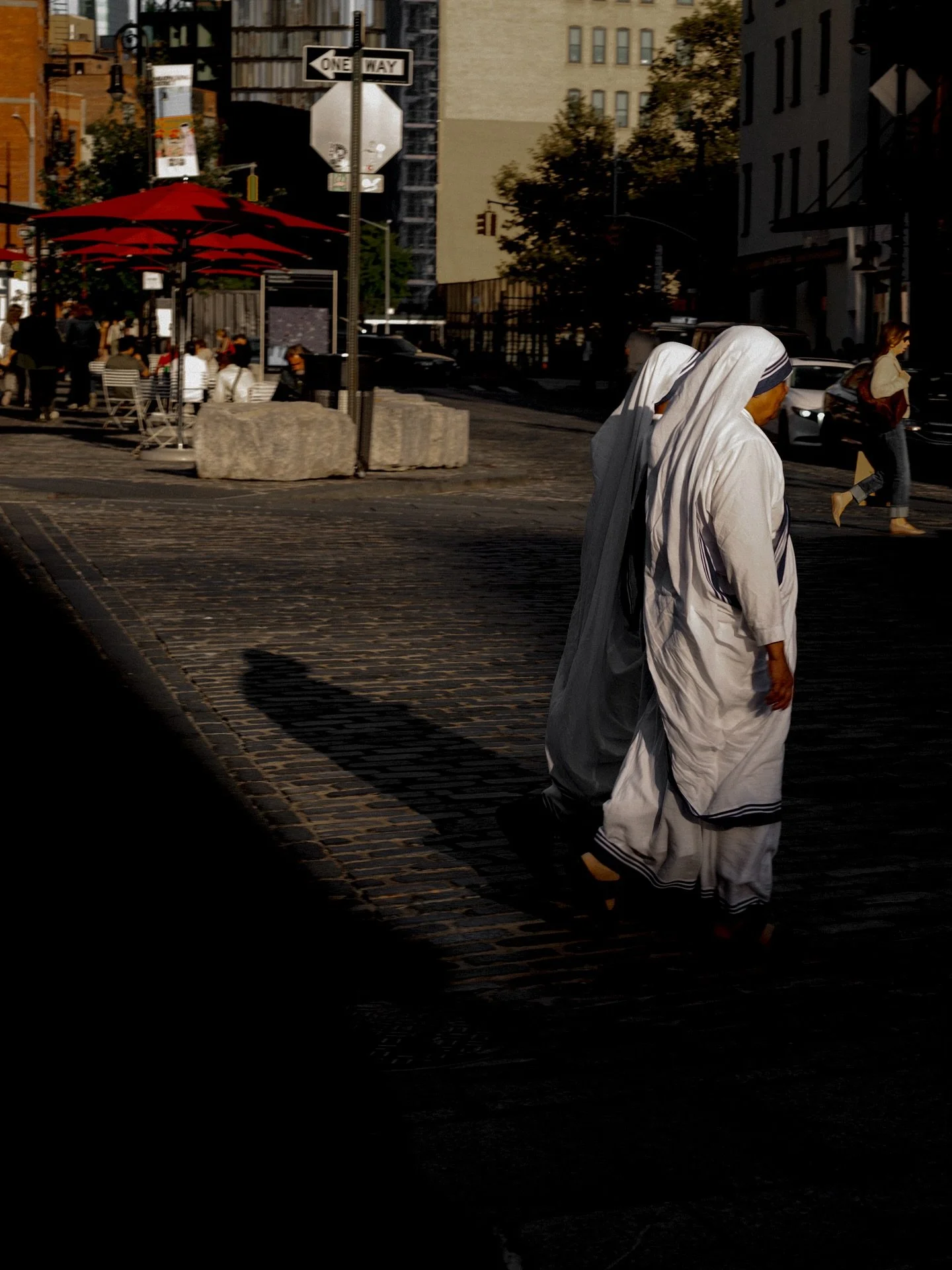 Scene (seen) on the street.