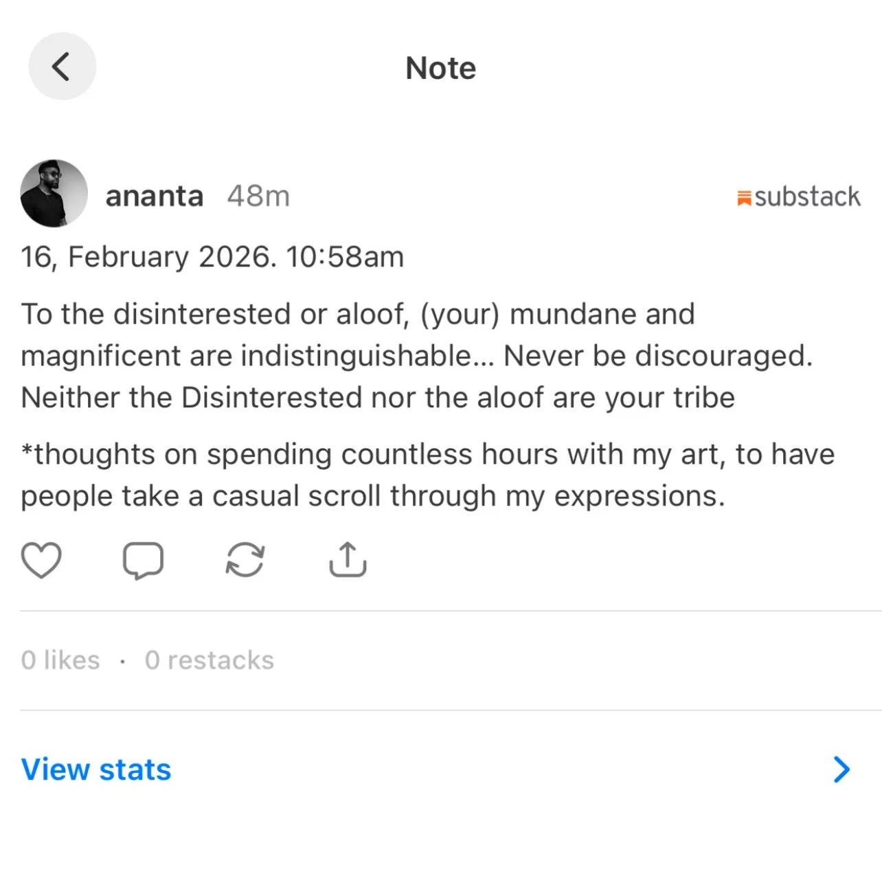 Your one connected person is more valuable than a million that you are trying to convince. You can lose yourself to their preferences and become a slave to their approval. 
Don&rsquo;t.