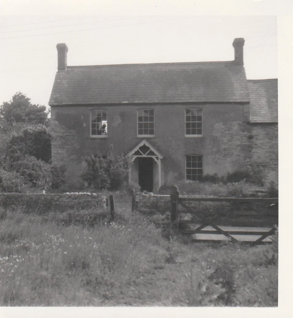 The old dairyman's cottage during restoration - pretty early on!