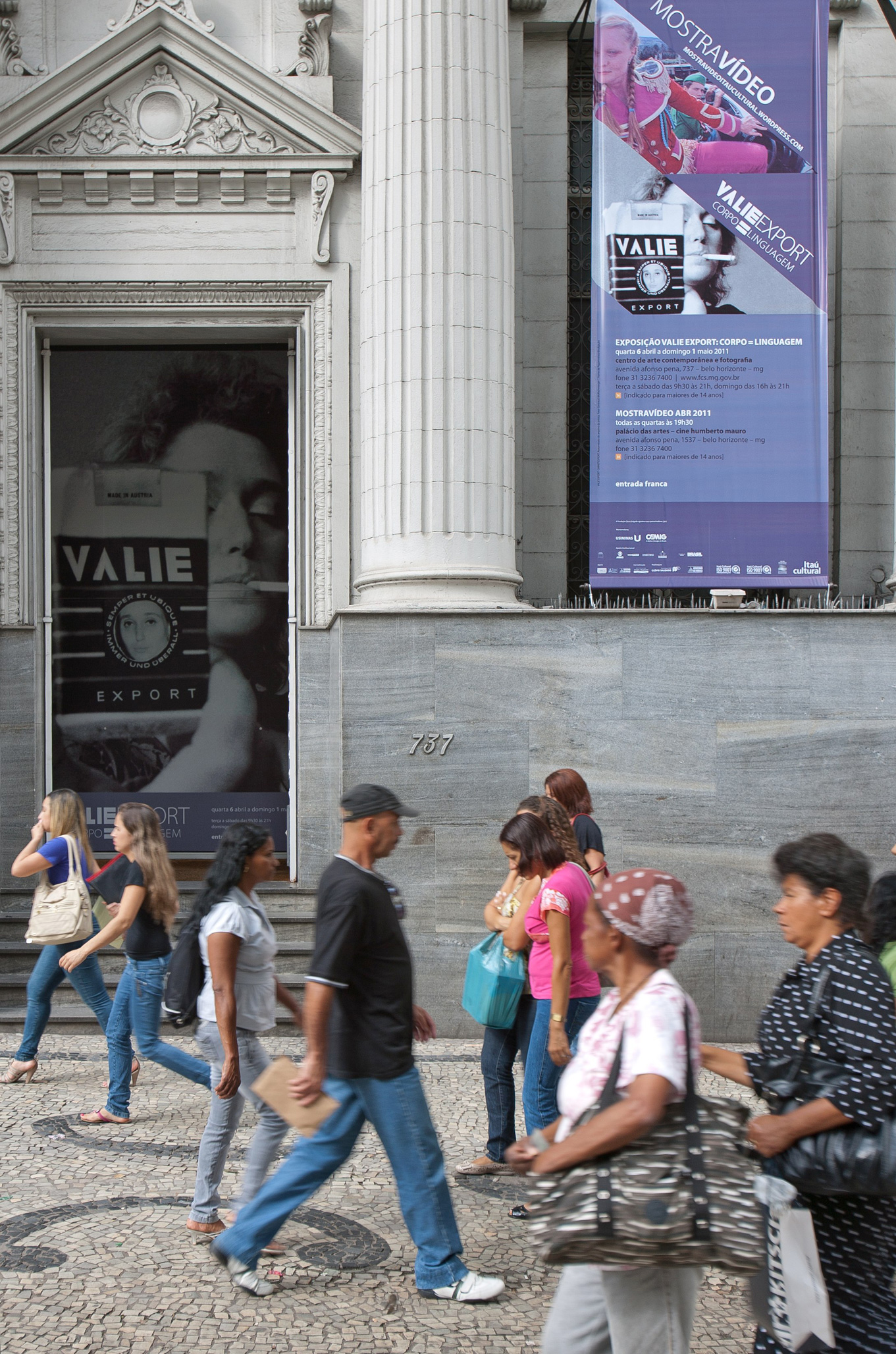 acesso à exposição