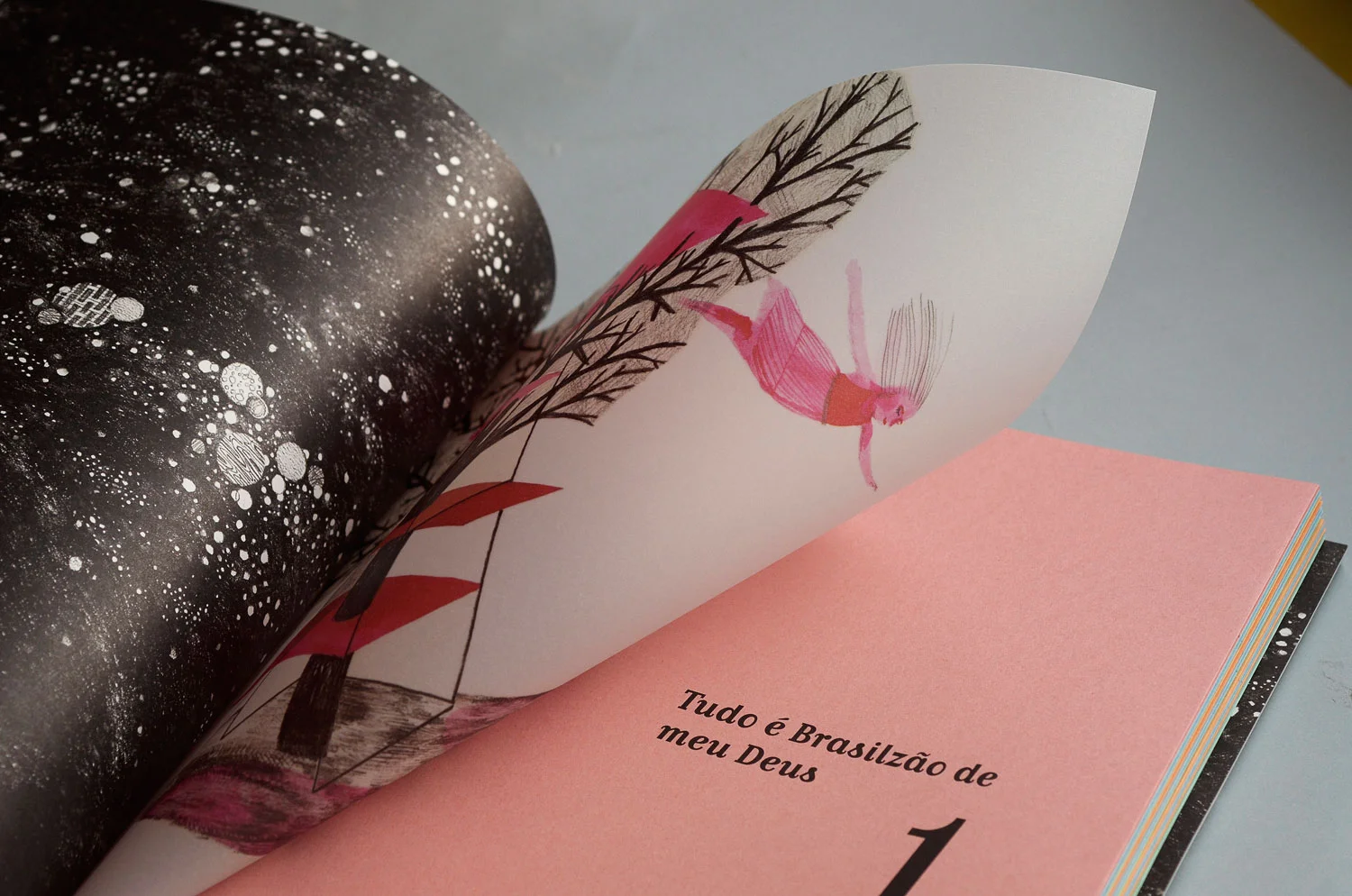 Livro Sentidos | Miolo (detalhe)