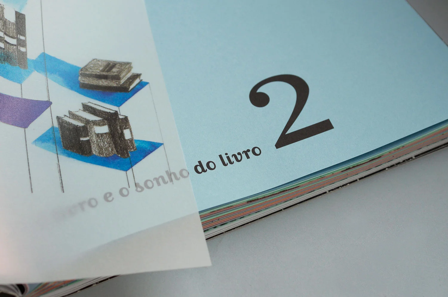 Livro Sentidos | Miolo (detalhe)