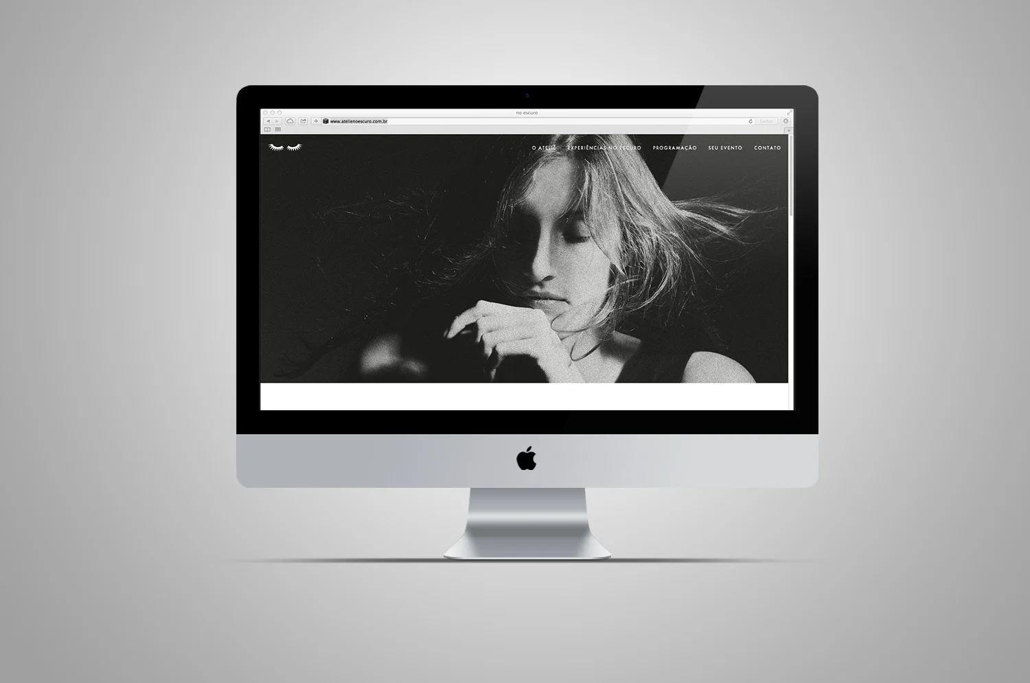 website ateliê no escuro