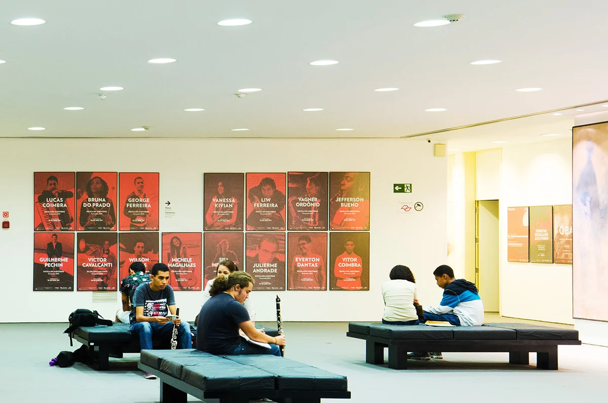 cartazes escola do auditório