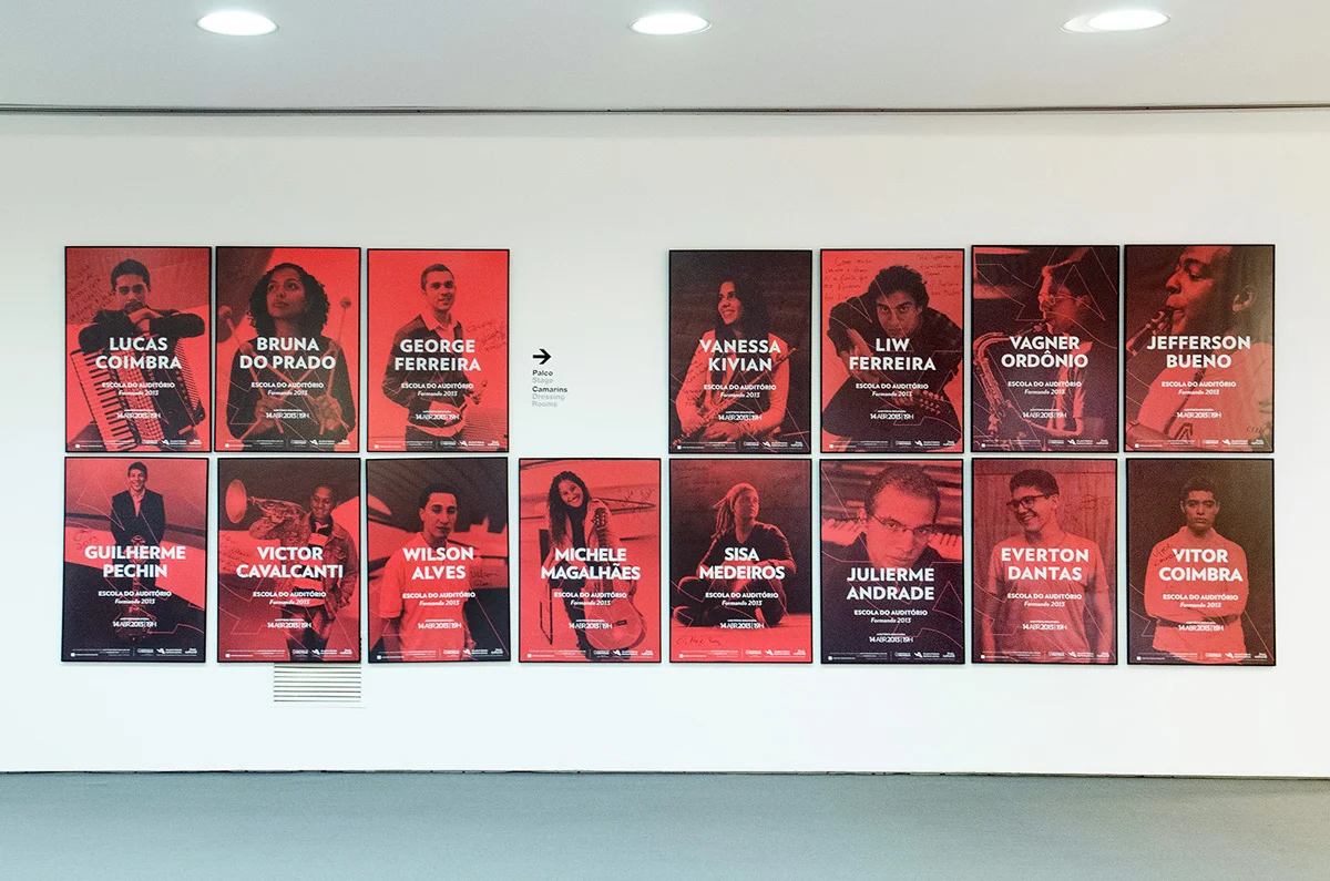 cartazes escola do auditório