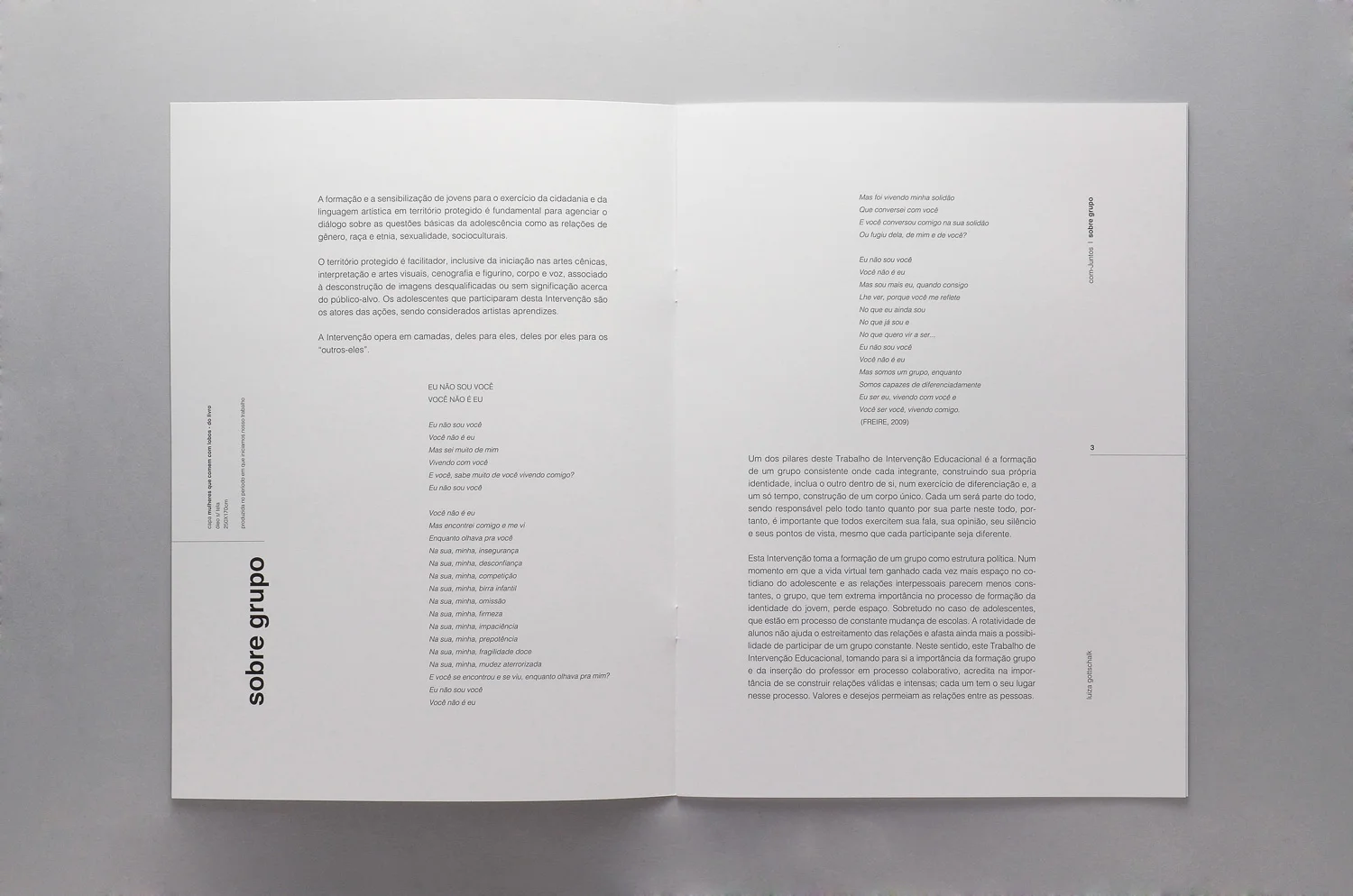 LÂMINA | MIOLO (DETALHE)