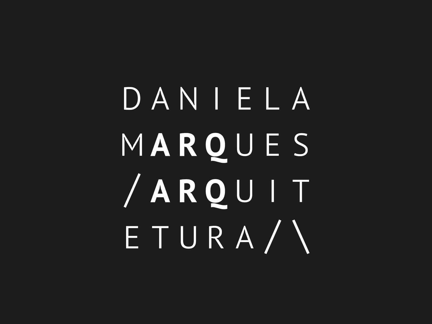 DANIELA MARQUES | LOGO PREFERENCIAL INVERTIDO