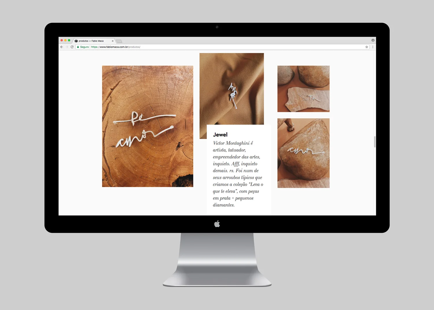 WEBSITE | PRODUTOS