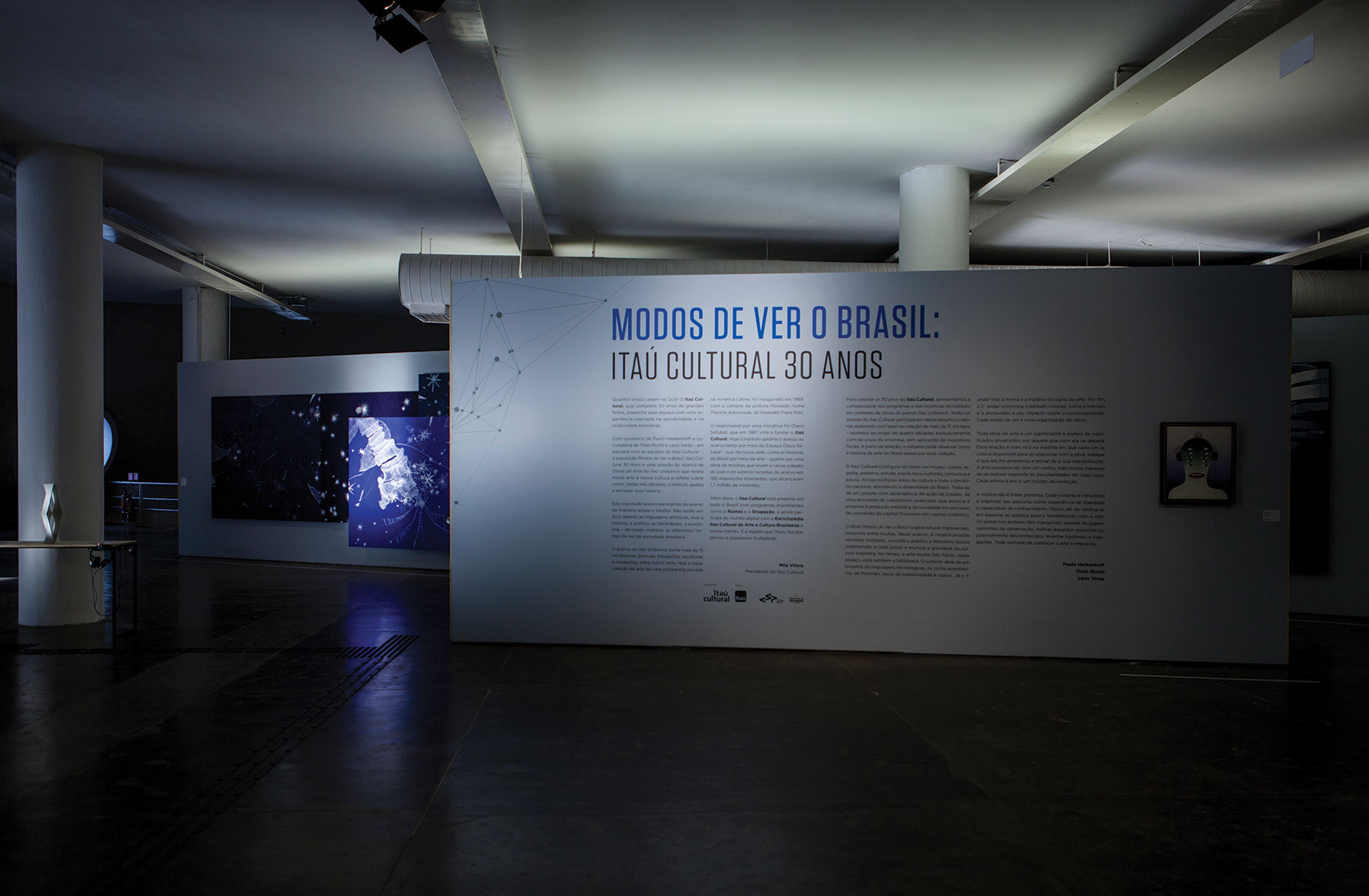 Exposição "Itaú Cultural 30 anos"