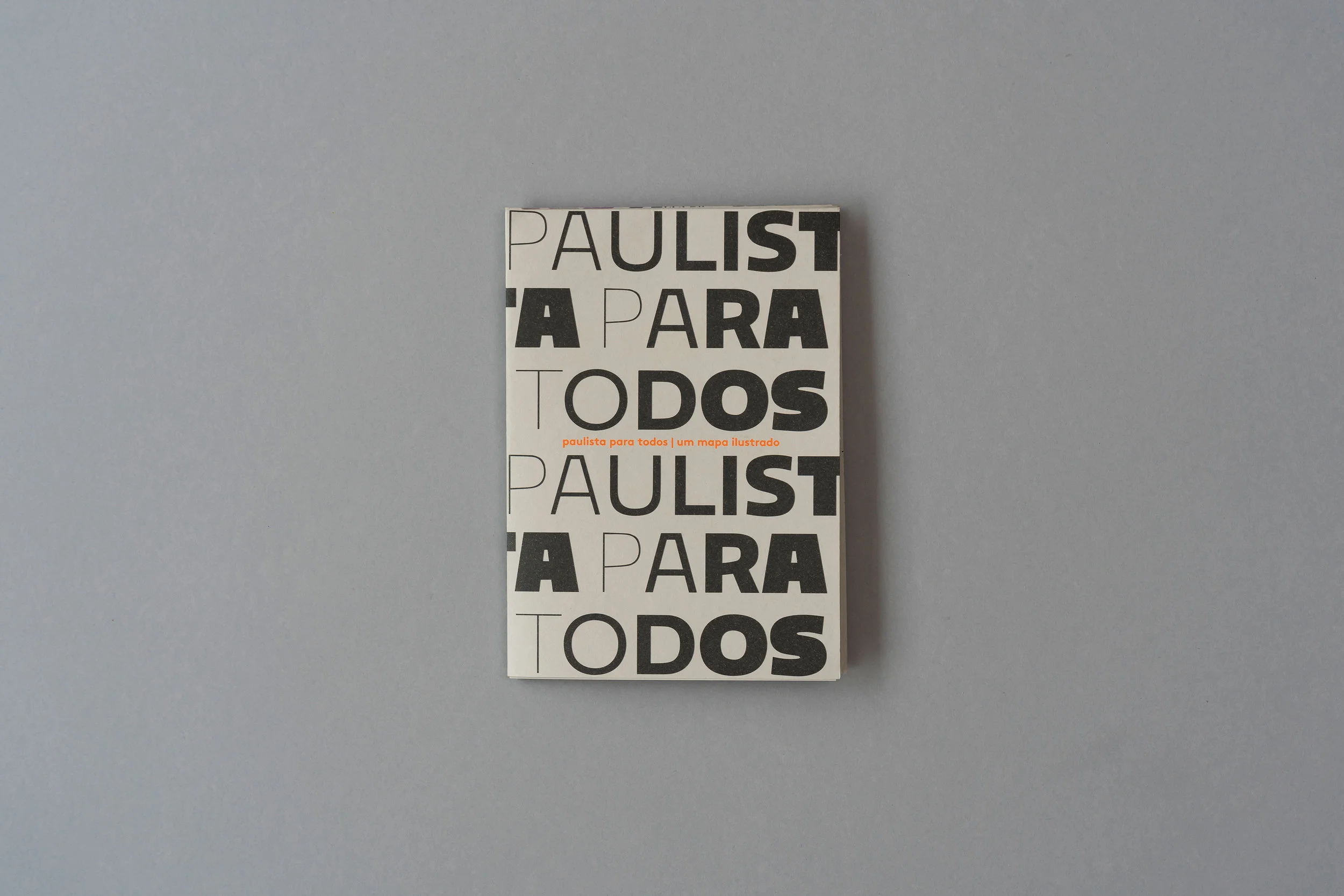 Folder/cartaz Paulista para todos