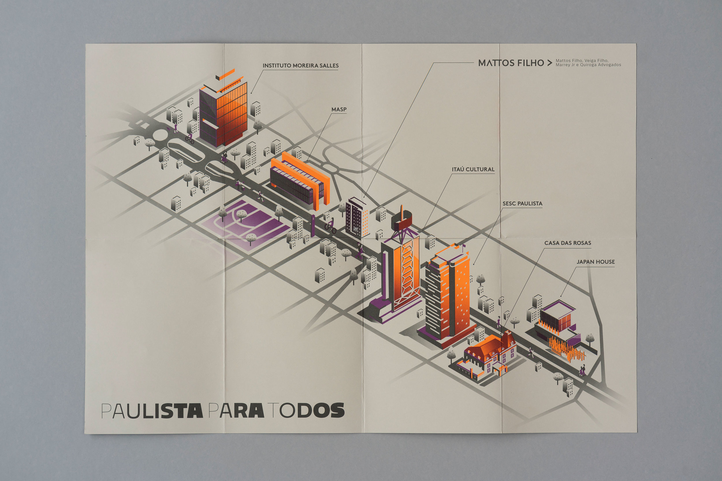 Folder/cartaz Paulista para todos