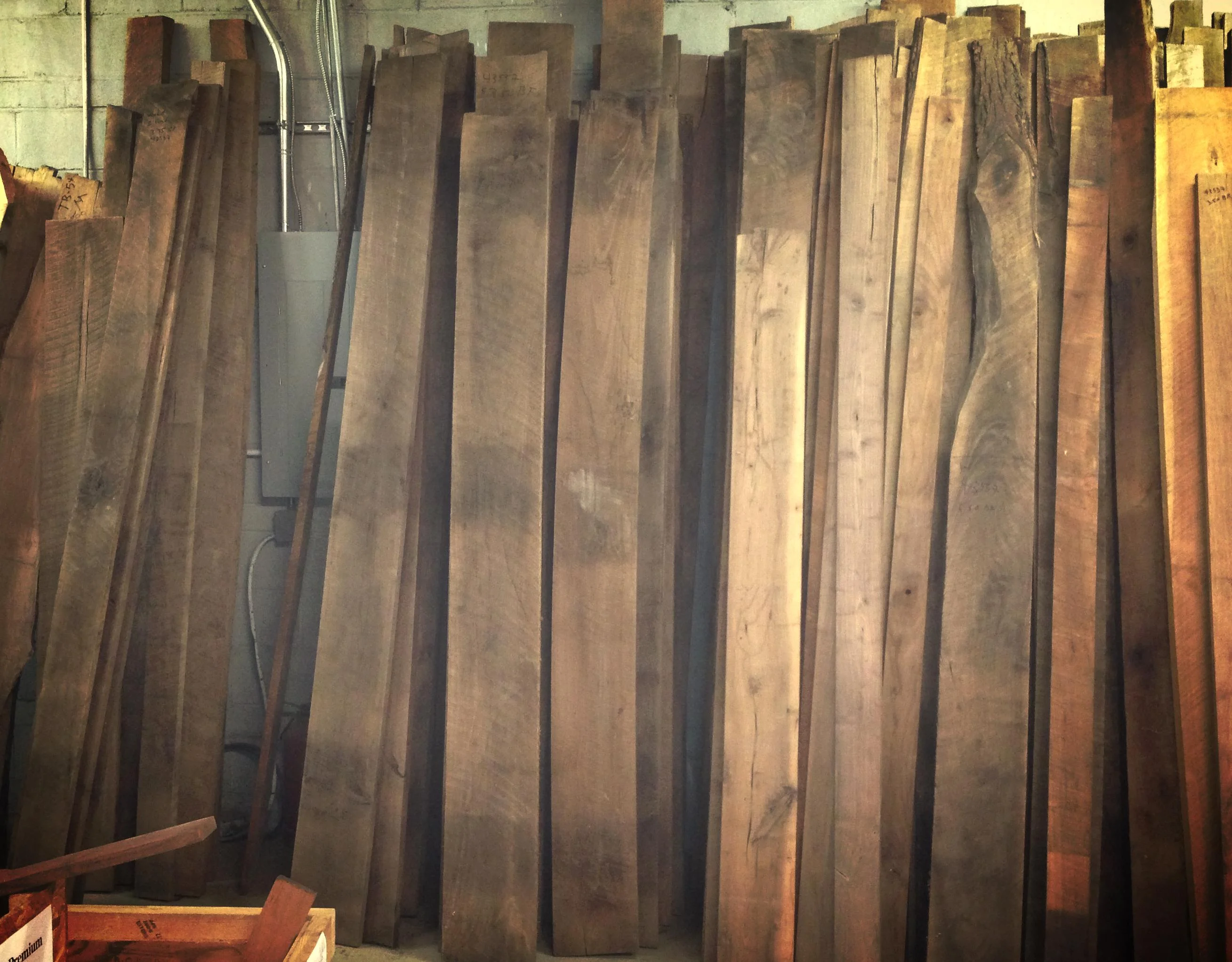 4/4 Air Dried Walnut - $3.50/BF