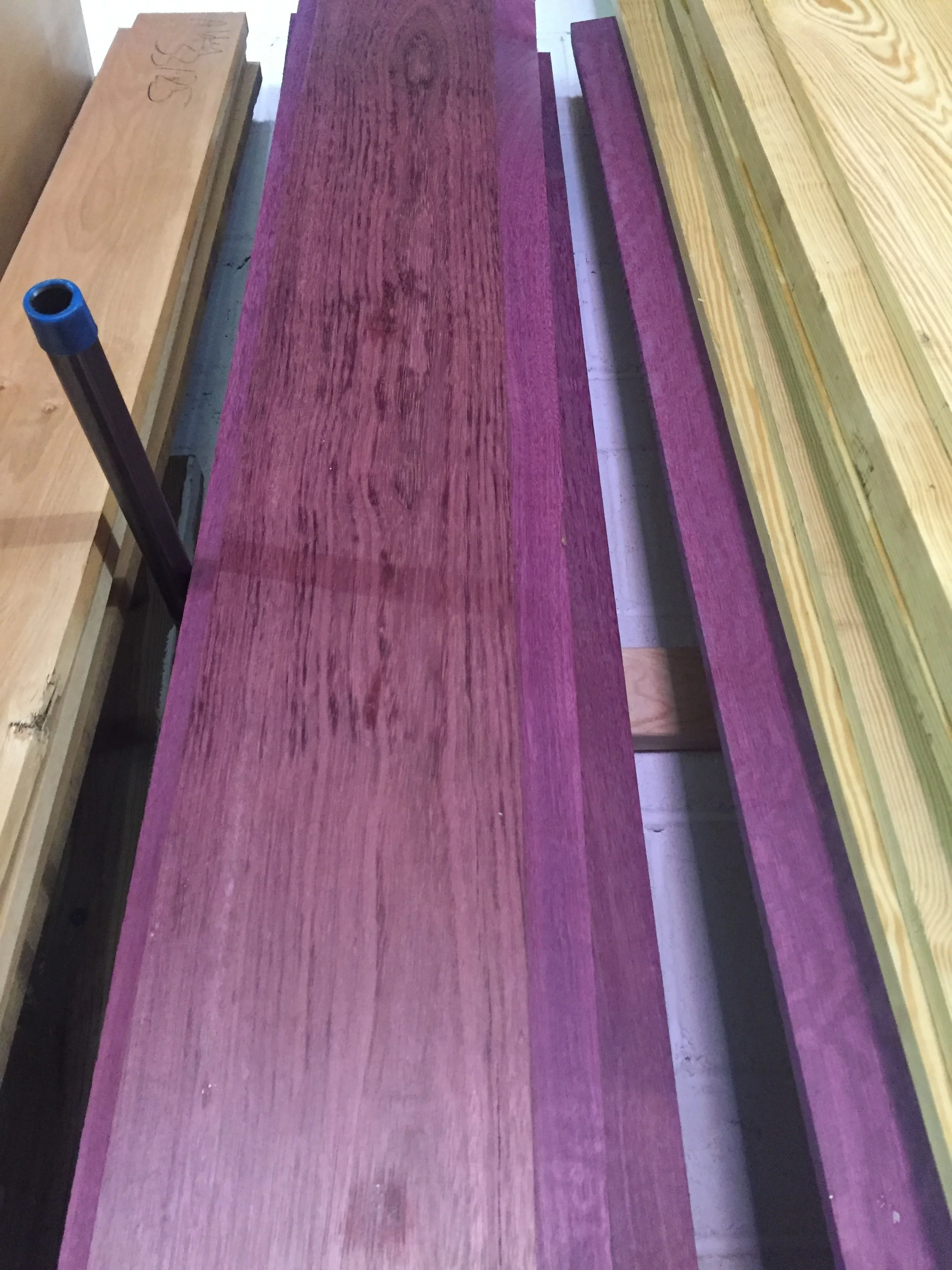 4/4 Purpleheart $10/BF