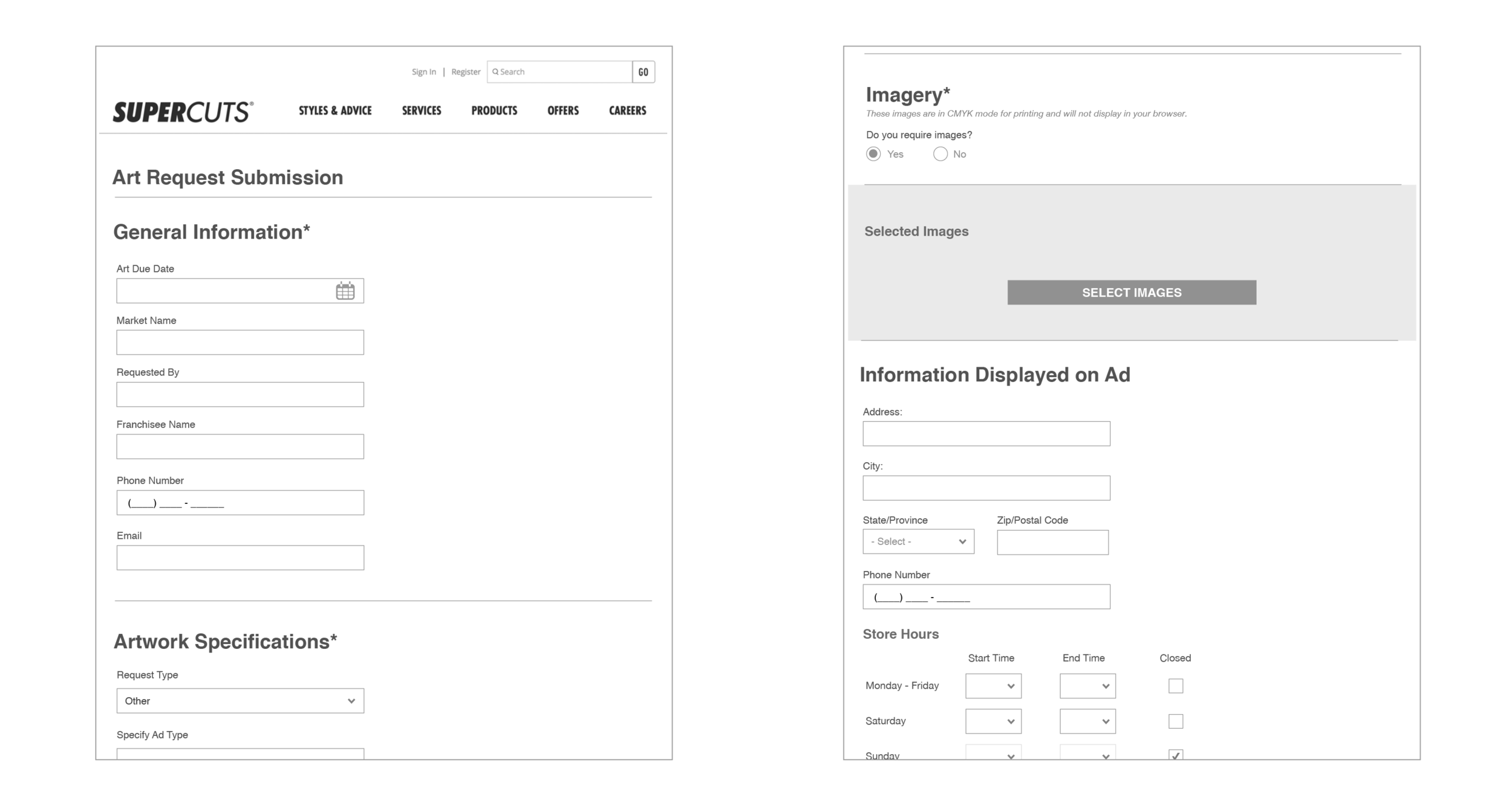 Wireframing