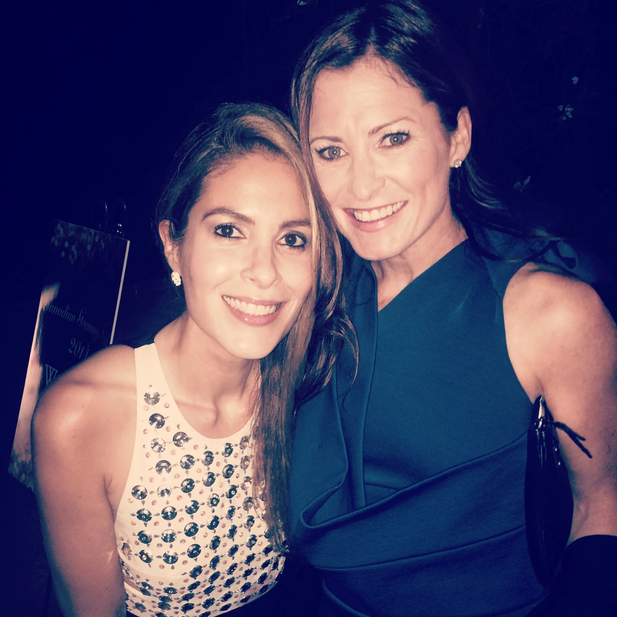 Cdn Consul's pre-Grammy bash w/ @DinaPugliese