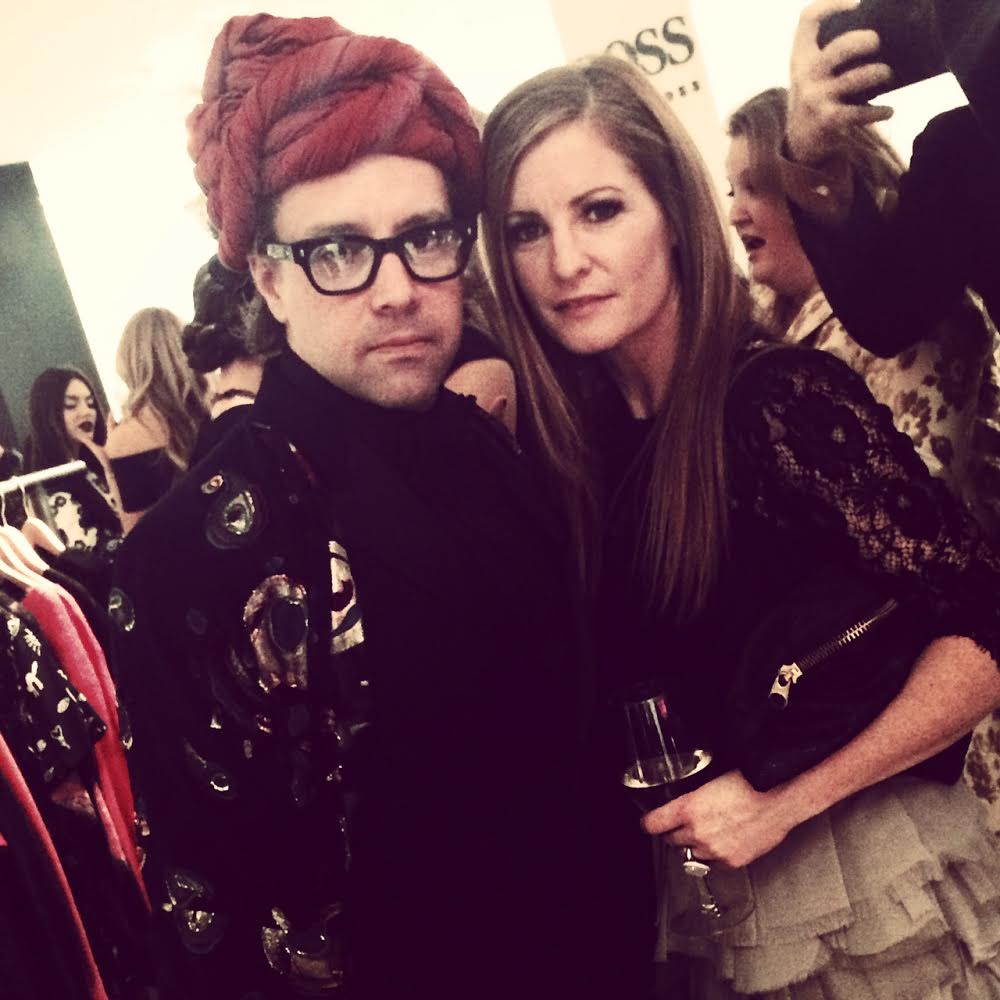 Fashion Blows gala with Nicholas Melamphy