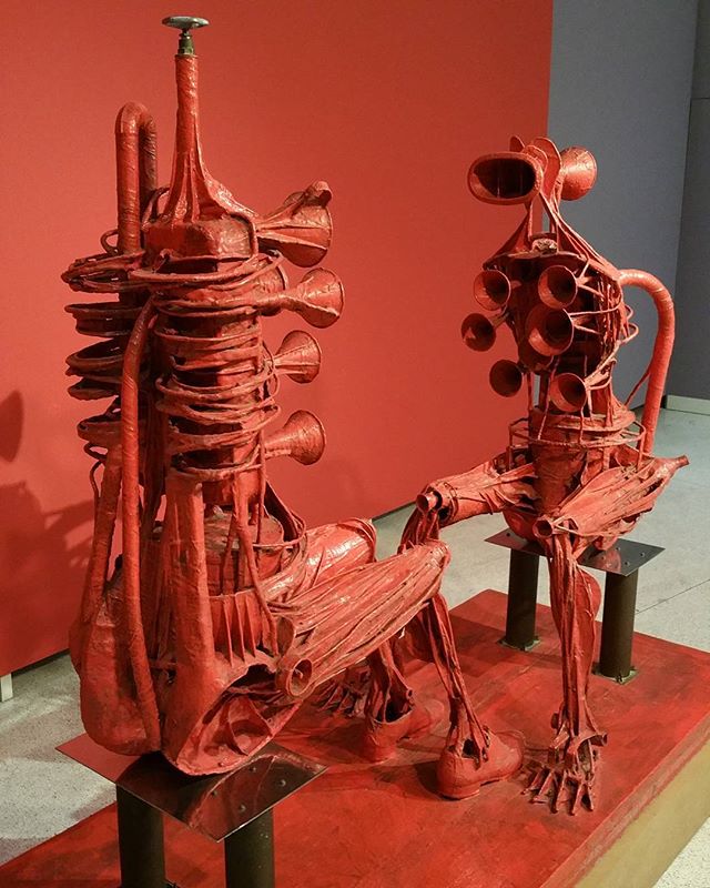 Sculpture by Karel Nepras. National Gallery, Trade Fair Palace. &quot;International art of the 19th, 20th and 21st centuries&quot;