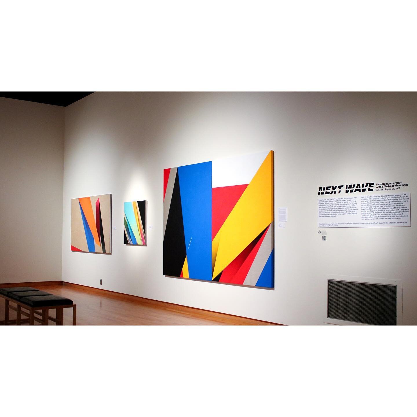 @remirough on show at @fwmoa as part of Next Wave: New contemporaries of the abstract movement.
On until August 28.