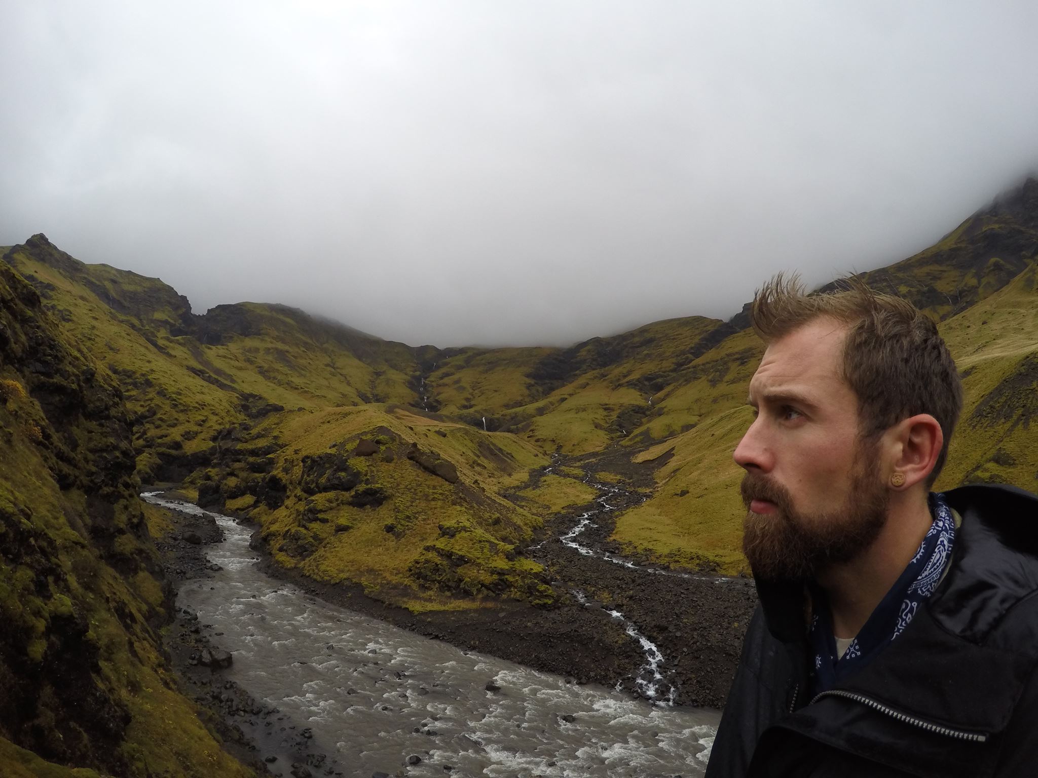 This photo was captured with the Hero 4 Silver at Seljavallalaug in Southern, Iceland