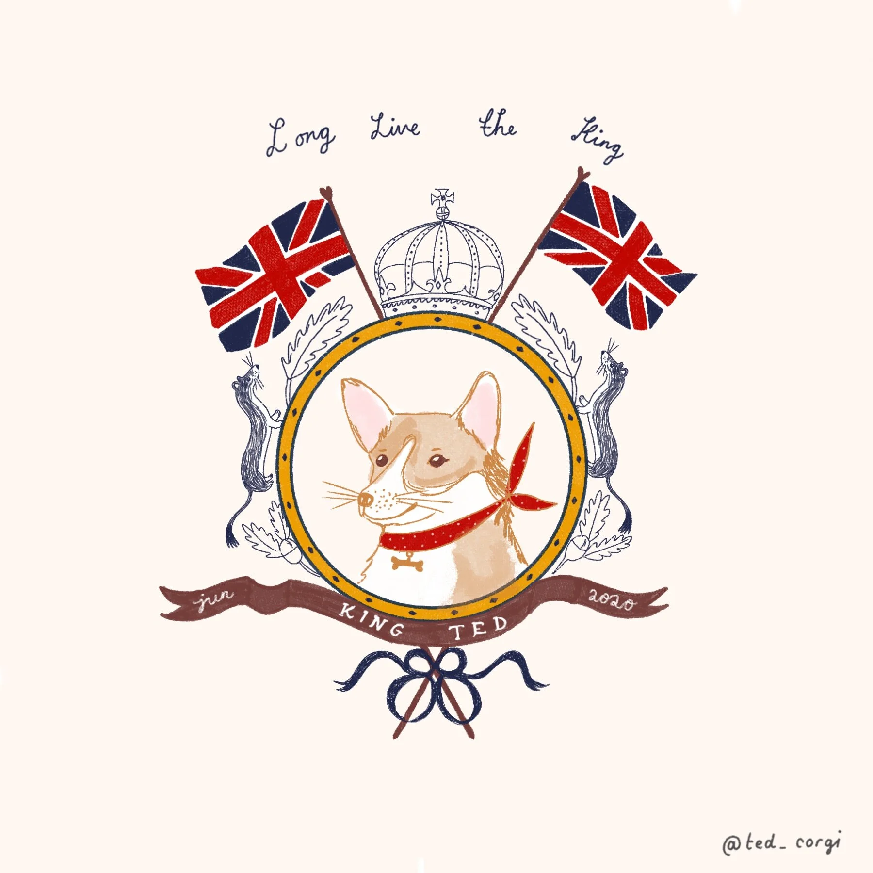  Fan art of my dog Ted 