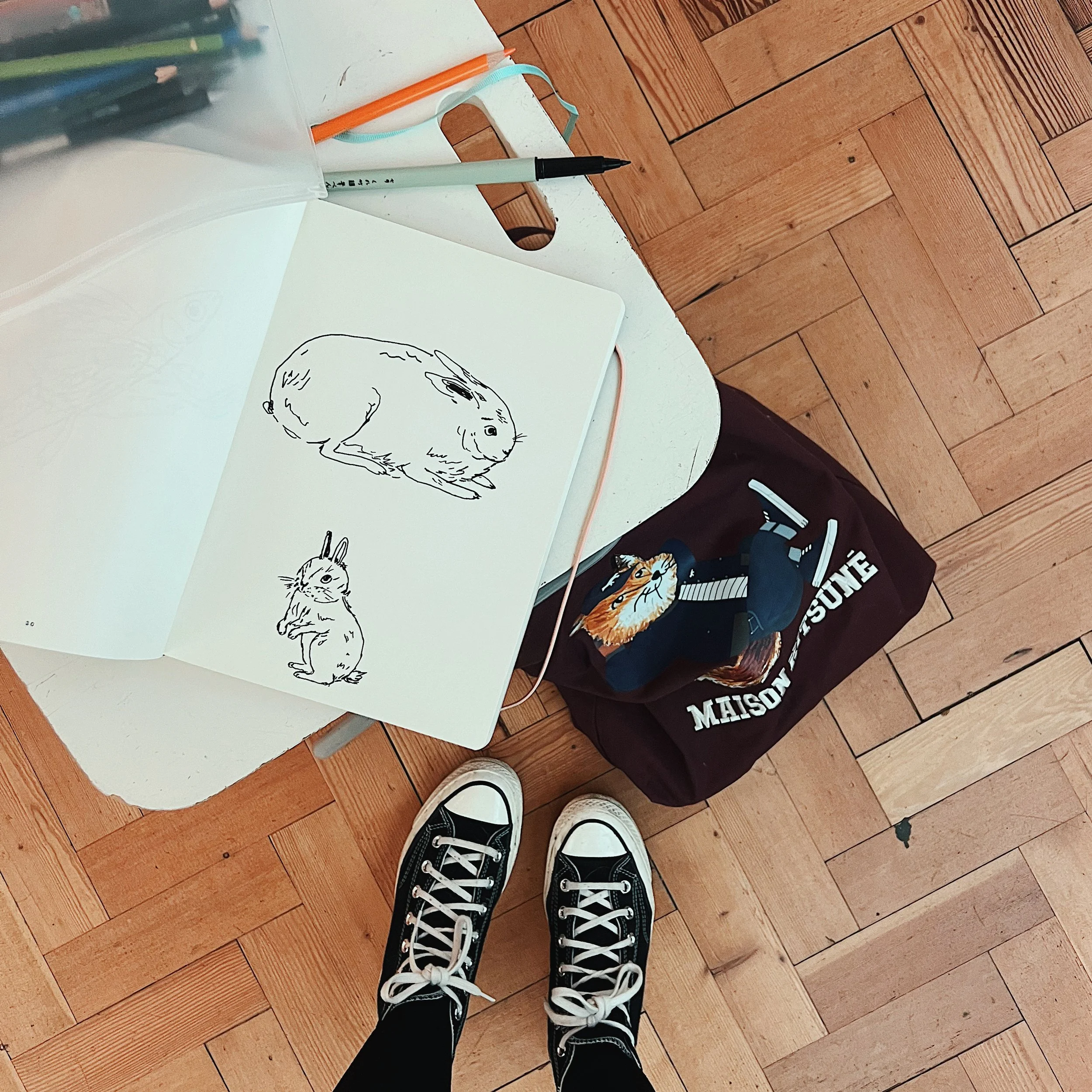  Location drawing at the Horniman Museum 