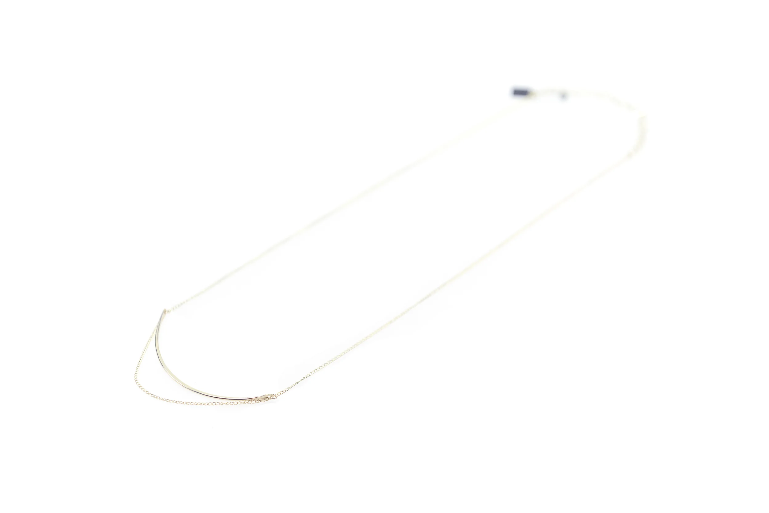 Delicate Chain Verge Necklace — Favor Jewelry