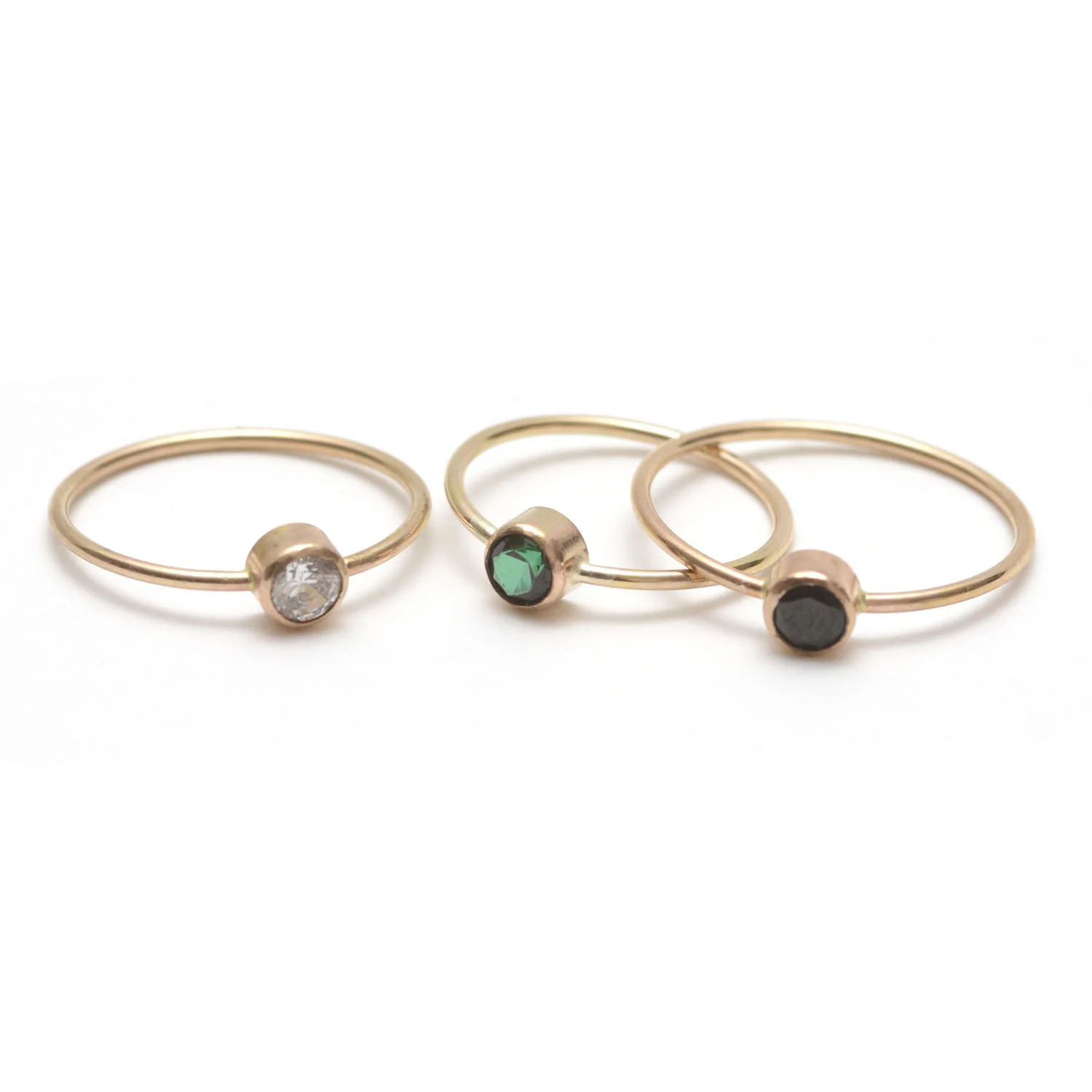 Ethically Sourced Gemstone Circa Rings