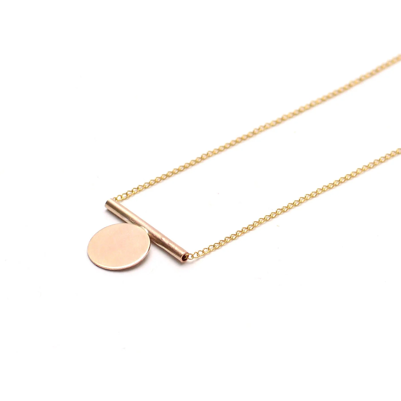 Minimal Mono Necklace from Favor Jewelry