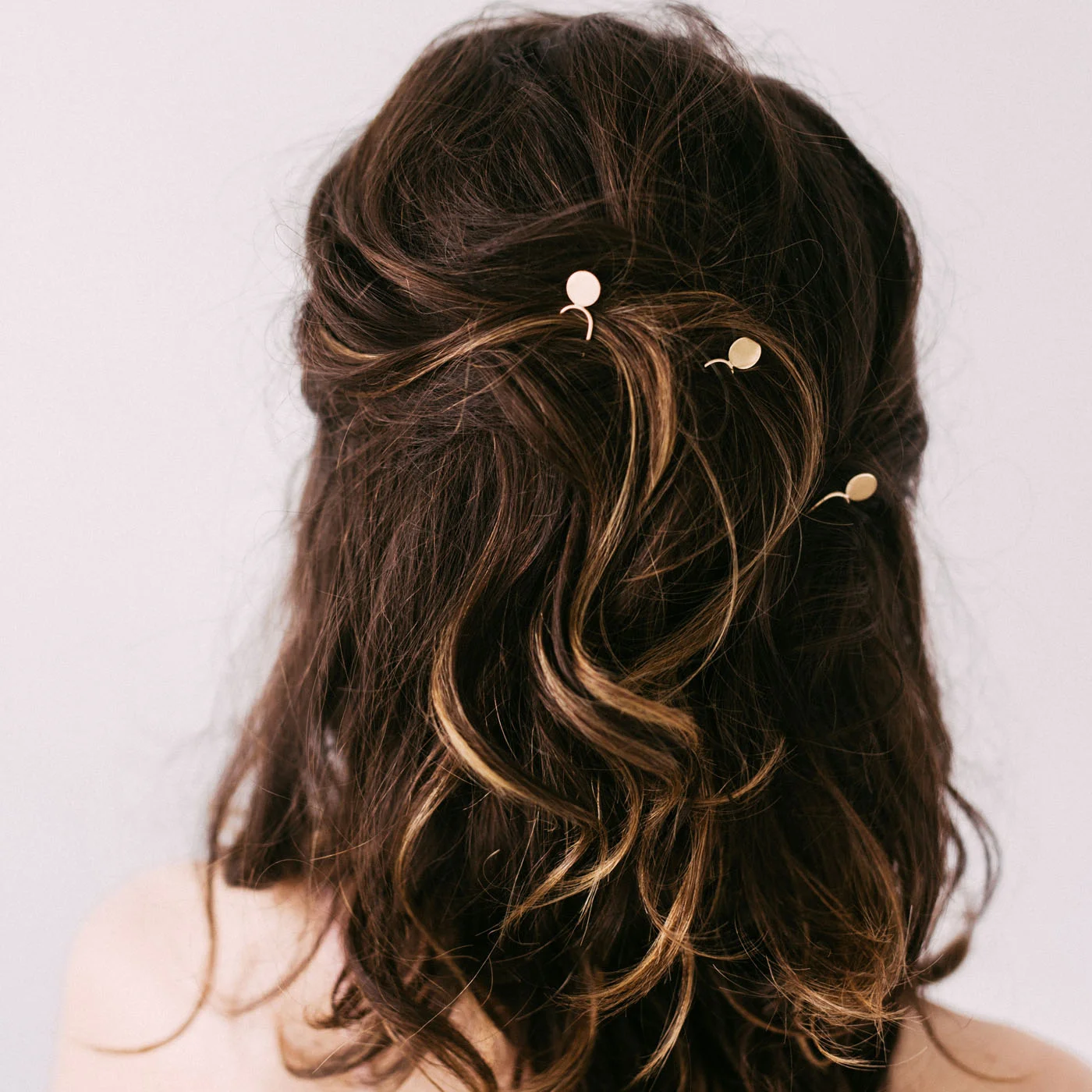 Mono Mini Hair Pin | Favor Jewelry
