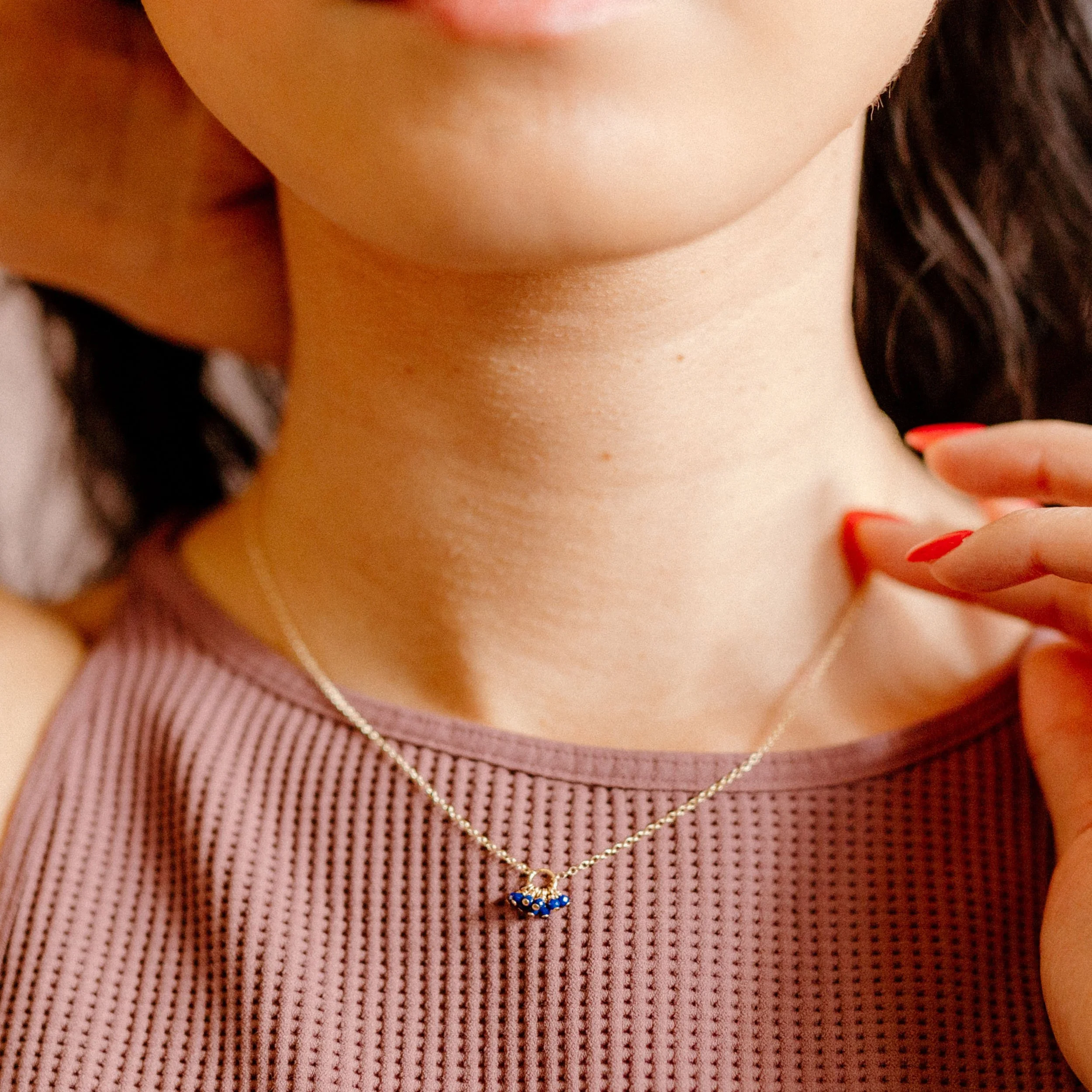 Delicate Chain Verge Necklace — Favor Jewelry