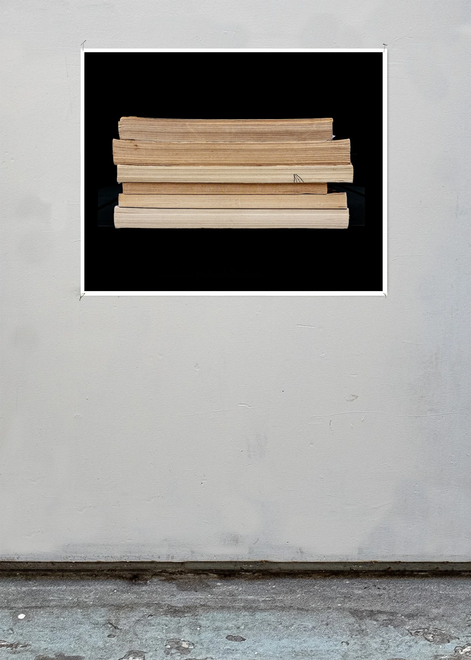 marginalia prints in gallery stackedbooks.jpg