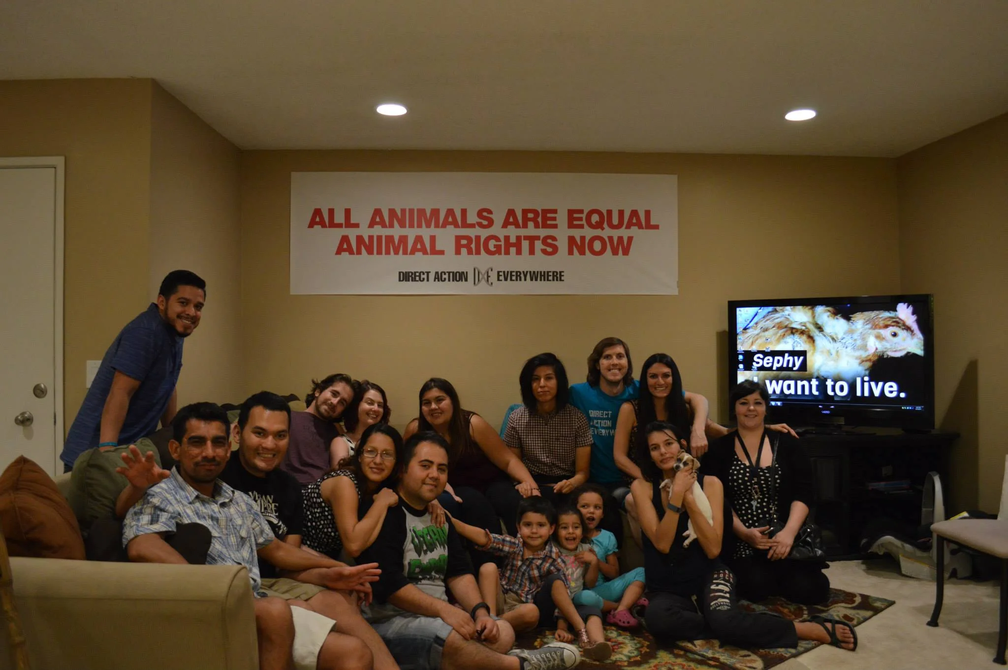 The community at DxE - Inland Empire. 