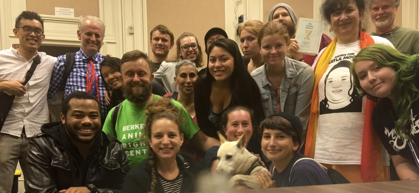 Just part of the crew who showed up to support our Yulin resolution... on just 2 hours of notice! 