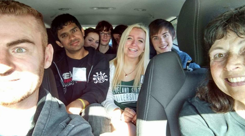 DxE's Peggy opened her doors to activists from out of town during DxE's annual forum! 