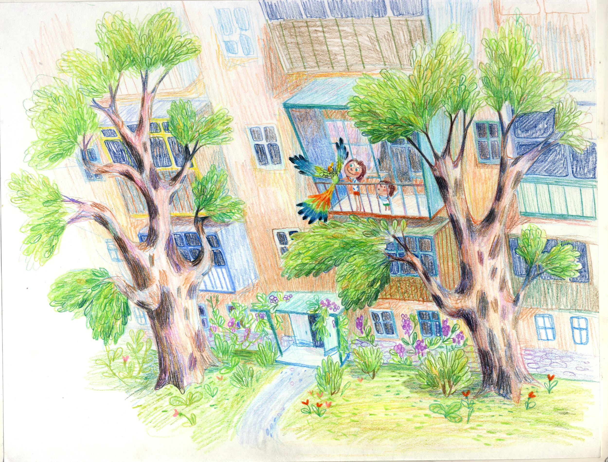 Stern Family stories Odessa apartment exterior development