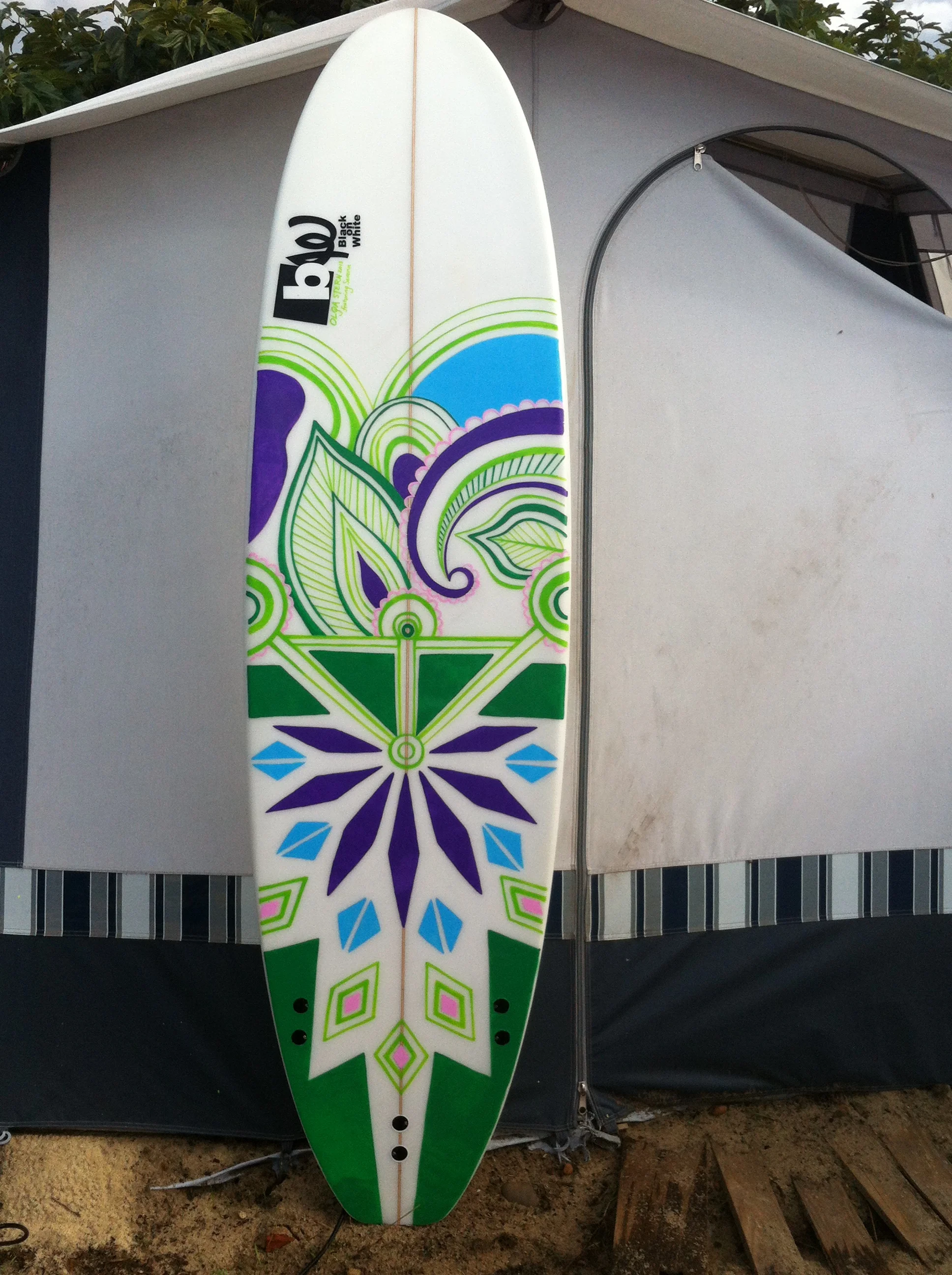 Sina Vollert Surfboard