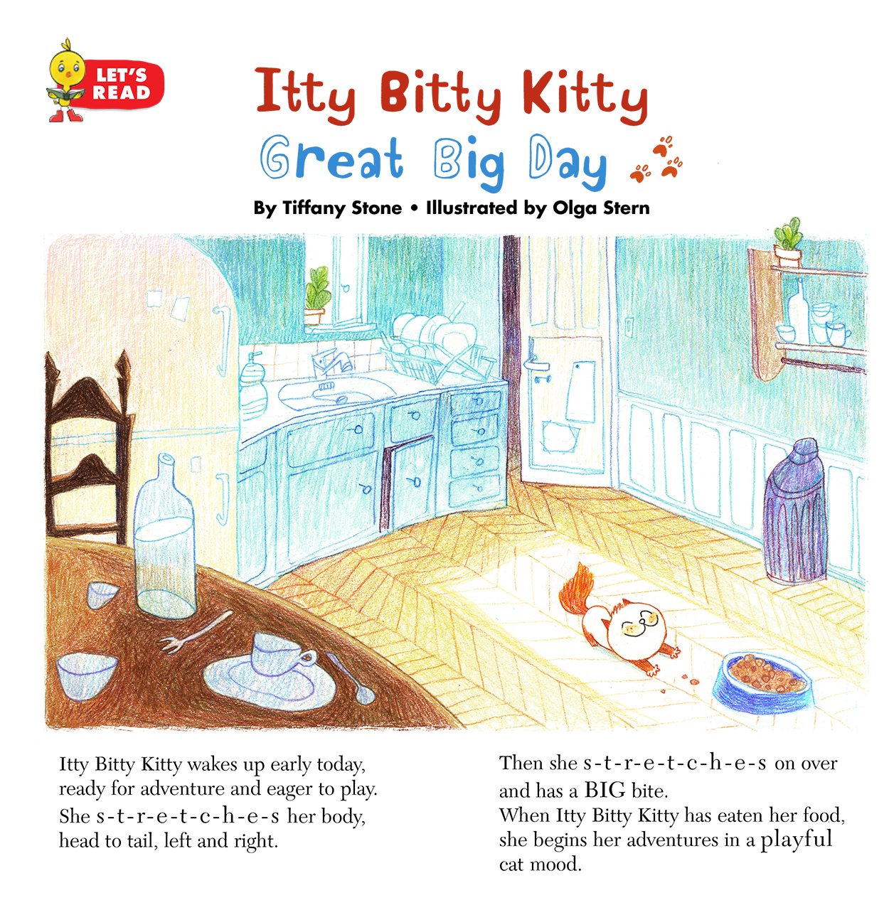 Owl Kids June 2015 Issue- Itty Bitty Kitty- page 1