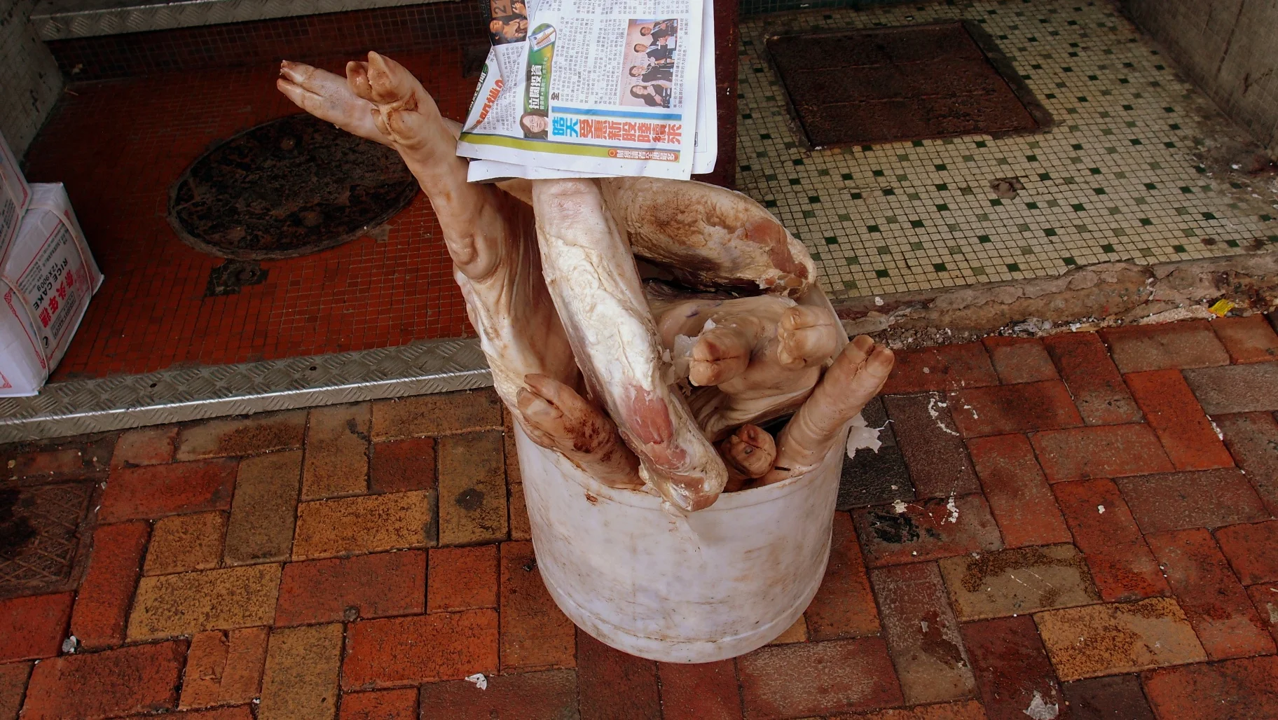 It is enough to make you give up pork!